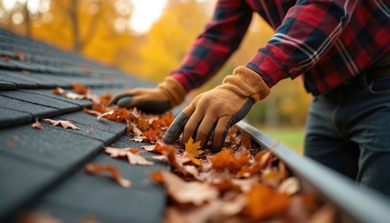 Fall Gutter Clearing